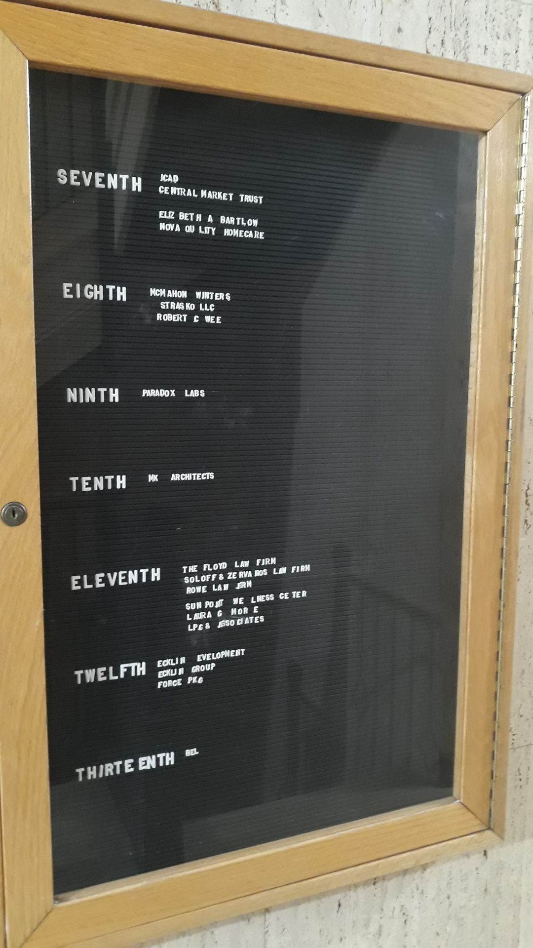 Griest building plaque 2